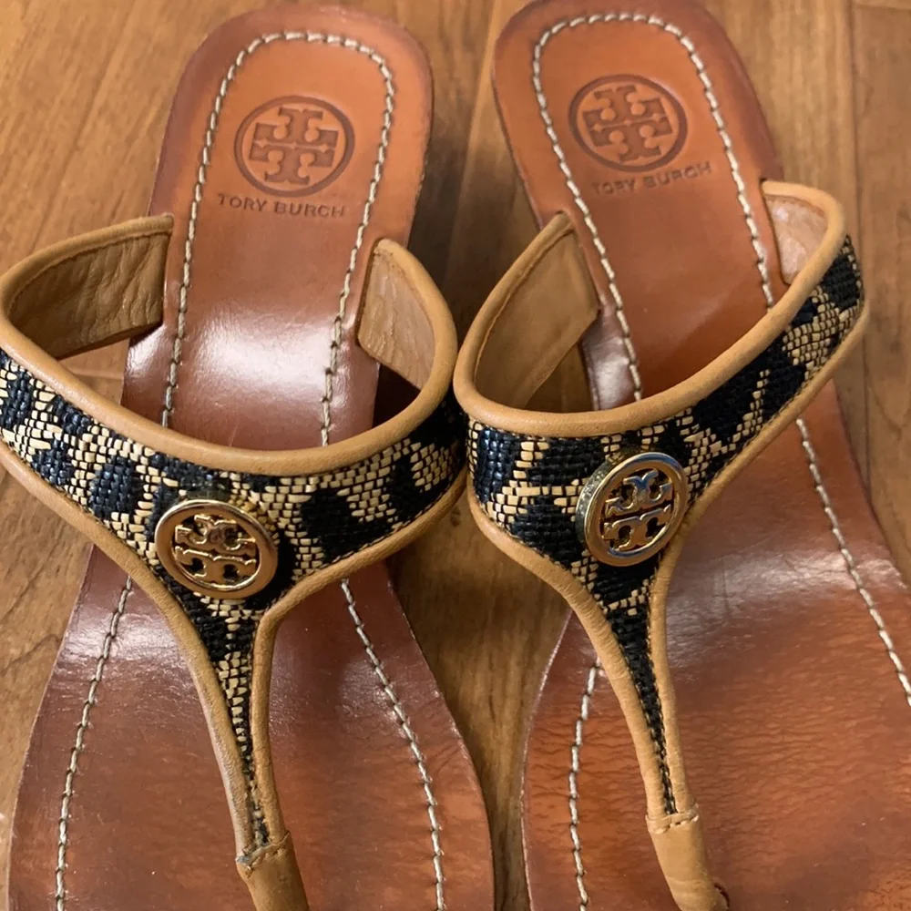 Tory Burch Wedge Sandals - Picture 7 of 7
